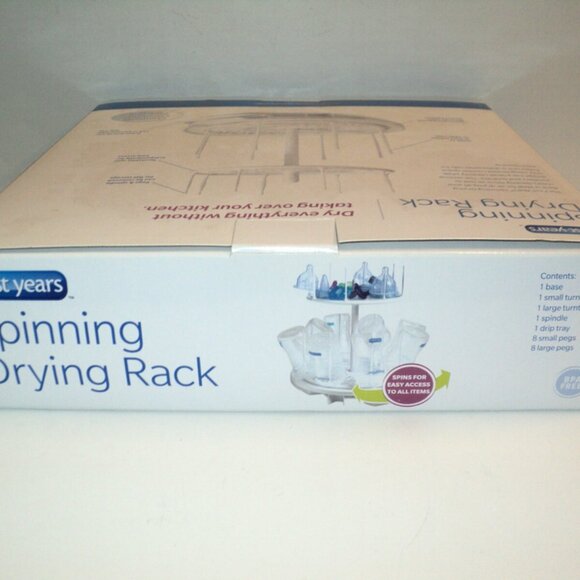 Tomy The First Years Spinning Drying Rack for Baby Bottles & Accessories NEW - Picture 5 of 7